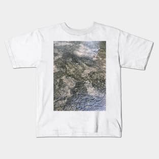 wet cement floor texture Kids T-Shirt